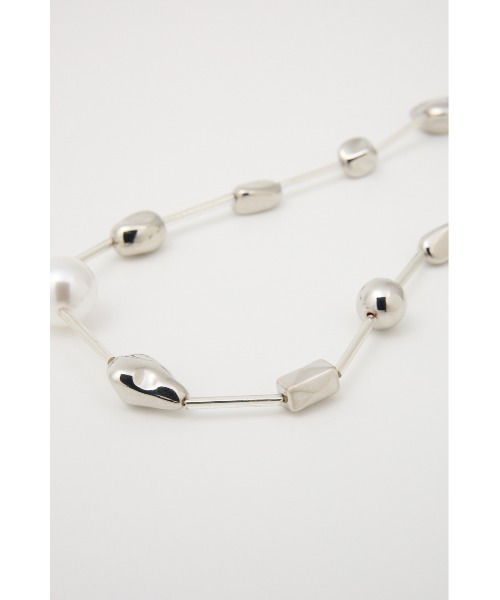 RODEO CROWNS WIDE BOWL(ロデオクラウンズワイドボウル)の「ボリュームパーツネックレス(ネックレス・レディース・シルバー/ゴールド・FREE)」の4枚目の写真
