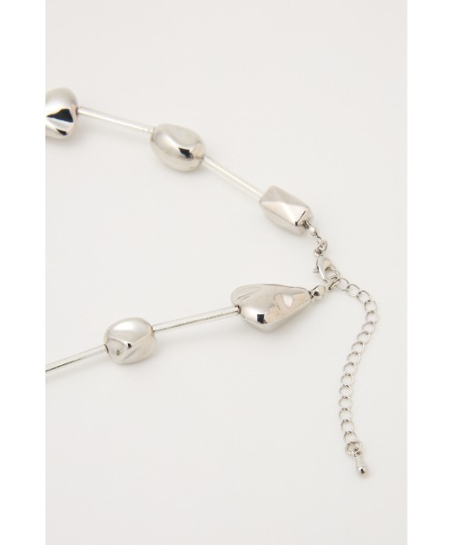 RODEO CROWNS WIDE BOWL(ロデオクラウンズワイドボウル)の「ボリュームパーツネックレス(ネックレス・レディース・シルバー/ゴールド・FREE)」の3枚目の写真