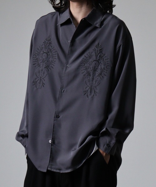 シャツ EMBROIDERY SHIRT Shurjo Embroidered Shirt – labyrinthave