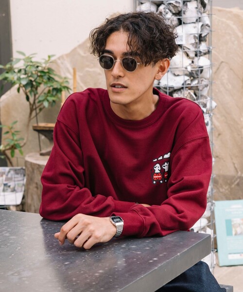 COLEMAN(コールマン)の「Coleman/コールマン Coleman×matsui×FREAK'S STORE 別注 コールマン matsui camp バックプリント クルーネック スウェット(スウェット・メンズ・ワインレッド/ライトグレー/チャコールグレー/グレー・MEDIUM/LARGE)」の6枚目の写真