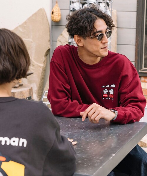 COLEMAN(コールマン)の「Coleman/コールマン Coleman×matsui×FREAK'S STORE 別注 コールマン matsui camp バックプリント クルーネック スウェット(スウェット・メンズ・ワインレッド/ライトグレー/チャコールグレー/グレー・MEDIUM/LARGE)」の8枚目の写真