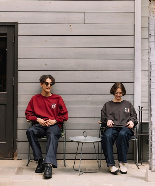 COLEMAN(コールマン)の「Coleman/コールマン Coleman×matsui×FREAK'S STORE 別注 コールマン matsui camp バックプリント クルーネック スウェット(スウェット・メンズ・ワインレッド/ライトグレー/チャコールグレー/グレー・MEDIUM/LARGE)」の13枚目の写真