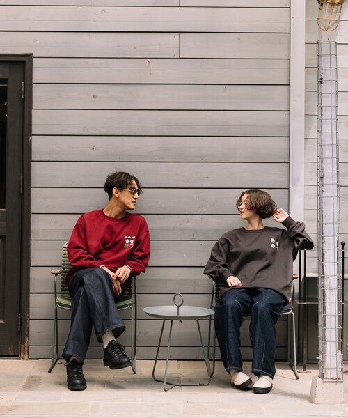 COLEMAN(コールマン)の「Coleman/コールマン Coleman×matsui×FREAK'S STORE 別注 コールマン matsui camp バックプリント クルーネック スウェット(スウェット・メンズ・ワインレッド/ライトグレー/チャコールグレー/グレー・MEDIUM/LARGE)」の14枚目の写真