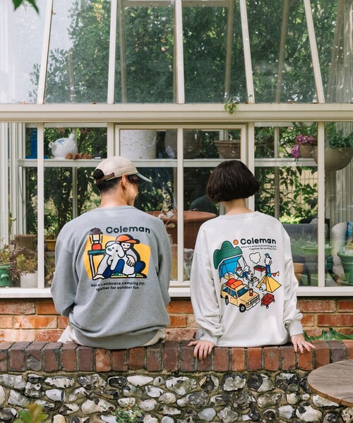 COLEMAN(コールマン)の「Coleman/コールマン Coleman×matsui×FREAK'S STORE 別注 コールマン matsui camp バックプリント クルーネック スウェット(スウェット・メンズ・ワインレッド/ライトグレー/チャコールグレー/グレー・MEDIUM/LARGE)」の15枚目の写真