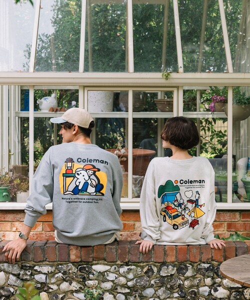 COLEMAN(コールマン)の「Coleman/コールマン Coleman×matsui×FREAK'S STORE 別注 コールマン matsui camp バックプリント クルーネック スウェット(スウェット・メンズ・ワインレッド/ライトグレー/チャコールグレー/グレー・MEDIUM/LARGE)」の16枚目の写真