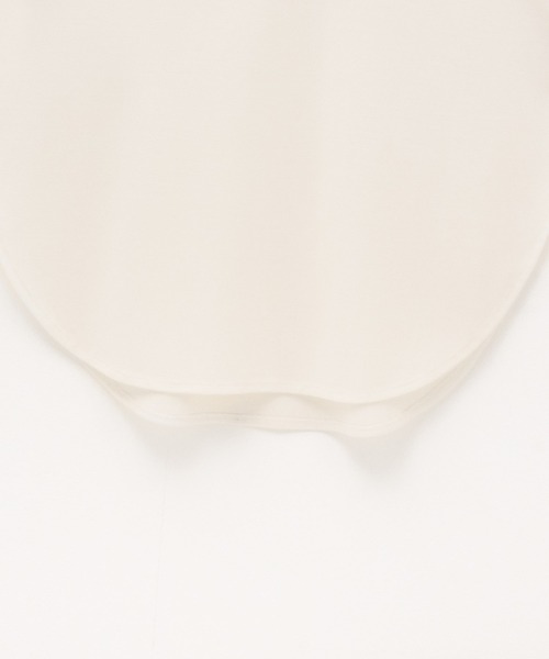 HusHusH（ハッシュアッシュ）の「HusHusH 袖チュールロンT 長袖 レイヤード（Tシャツ/カットソー・レディース・オフホワイト/ブラック/ブルーグレー・M/L）」の20枚目の写真