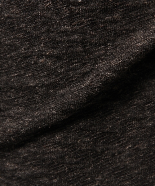 VENCEEXCHANGE（ヴァンスエクスチェンジ）の「バイアスジャガードVロンT（Tシャツ/カットソー・メンズ・グレー/チャコールグレー・MEDIUM/LARGE）」の7枚目の写真