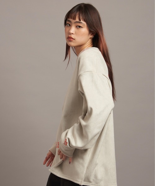 【セール】GA SUEDE MELT-LOGO CREW（スウェット）｜GALLIS ADDICTION（ガリスアディクション）