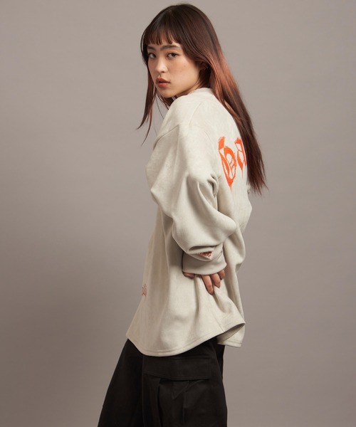 【セール】GA SUEDE MELT-LOGO CREW（スウェット）｜GALLIS ADDICTION（ガリスアディクション）