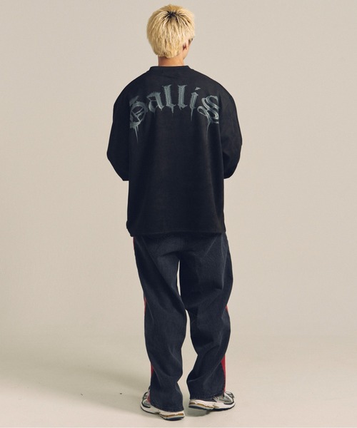 【セール】GA SUEDE MELT-LOGO CREW（スウェット）｜GALLIS ADDICTION（ガリスアディクション）