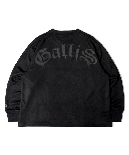 【セール】GA SUEDE MELT-LOGO CREW（スウェット）｜GALLIS ADDICTION（ガリスアディクション）