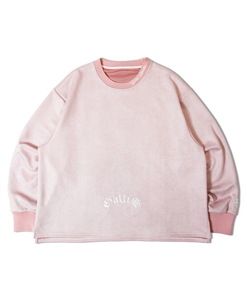 【セール】GA SUEDE MELT-LOGO CREW（スウェット）｜GALLIS ADDICTION（ガリスアディクション）