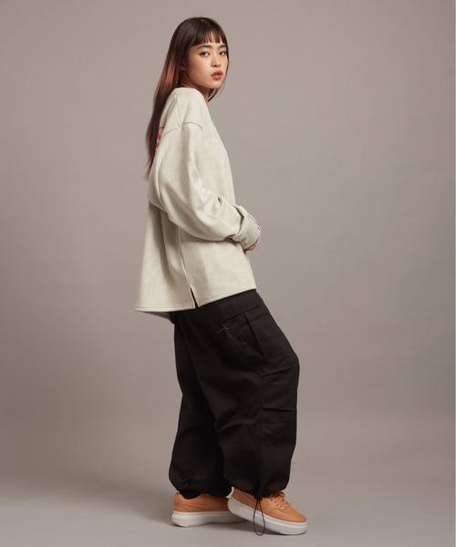 【セール】GA SUEDE MELT-LOGO CREW（スウェット）｜GALLIS ADDICTION（ガリスアディクション）