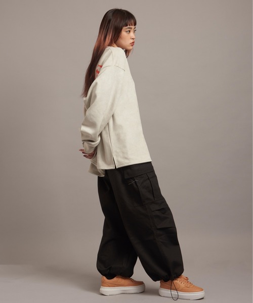 【セール】GA SUEDE MELT-LOGO CREW（スウェット）｜GALLIS ADDICTION（ガリスアディクション）