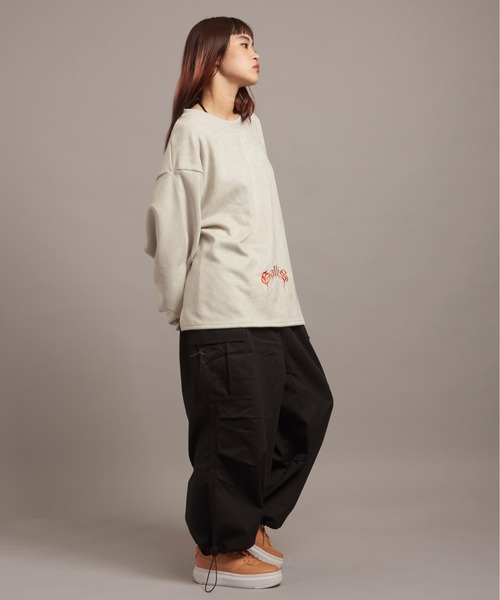 【セール】GA SUEDE MELT-LOGO CREW（スウェット）｜GALLIS ADDICTION（ガリスアディクション）