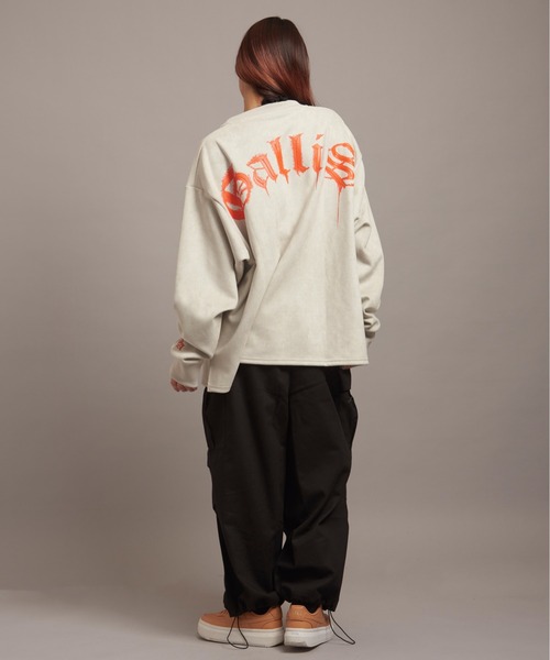 【セール】GA SUEDE MELT-LOGO CREW（スウェット）｜GALLIS ADDICTION（ガリスアディクション）