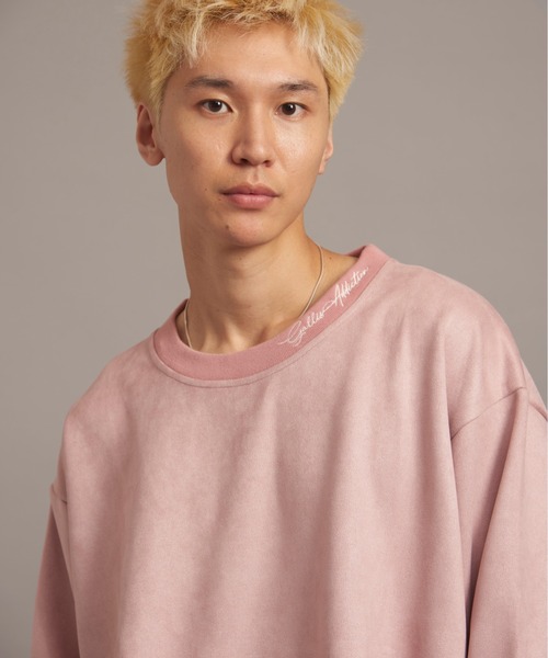 【セール】GA SUEDE MELT-LOGO CREW（スウェット）｜GALLIS ADDICTION（ガリスアディクション）