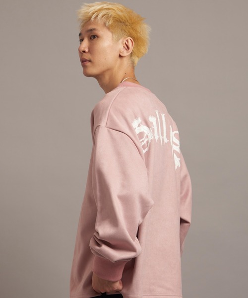 【セール】GA SUEDE MELT-LOGO CREW（スウェット）｜GALLIS ADDICTION（ガリスアディクション）