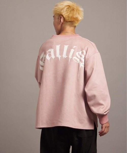 【セール】GA SUEDE MELT-LOGO CREW（スウェット）｜GALLIS ADDICTION（ガリスアディクション）