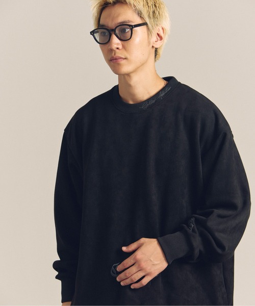 【セール】GA SUEDE MELT-LOGO CREW（スウェット）｜GALLIS ADDICTION（ガリスアディクション）