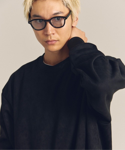 【セール】GA SUEDE MELT-LOGO CREW（スウェット）｜GALLIS ADDICTION（ガリスアディクション）