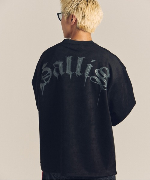 【セール】GA SUEDE MELT-LOGO CREW（スウェット）｜GALLIS ADDICTION（ガリスアディクション）