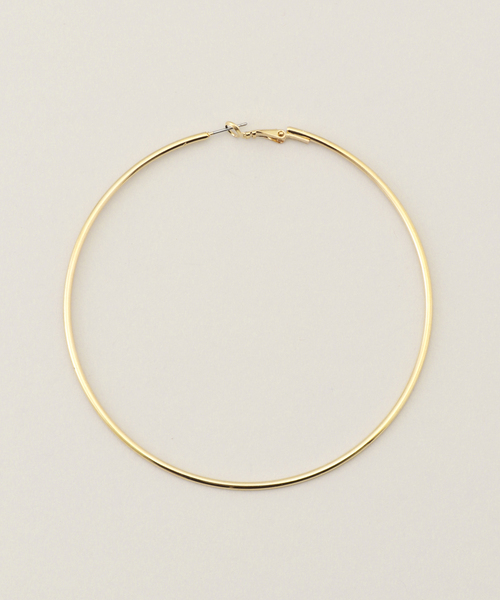 Kenneth Jay Lane(ネスジェイレーン)の「【Kenneth Jay Lane/ケネス ジェイ レーン】 hoop post ear:ピアス(ピアス(両耳用)・レディース・ゴールド・FREE)」の3枚目の写真