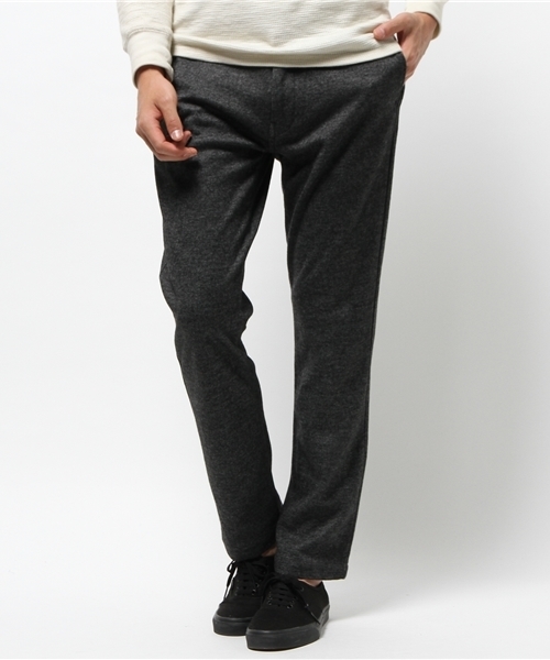 ikka（イッカ）の「GP ウール混ジャージトラウザー（その他パンツ・メンズ・ブラウン/チャコールグレー・X-LARGE/SMALL/MEDIUM/LARGE）」の2枚目の写真