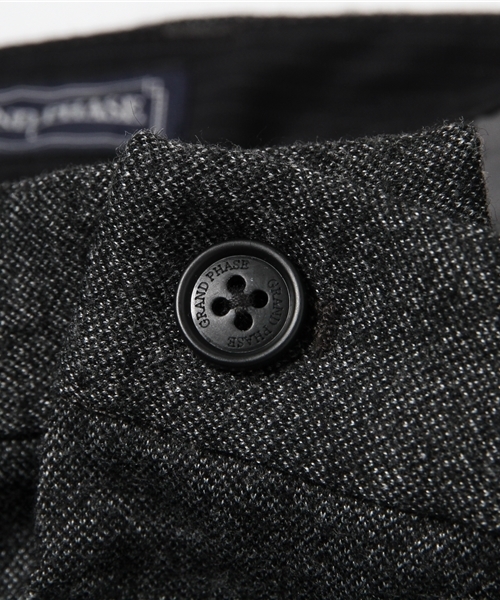 ikka（イッカ）の「GP ウール混ジャージトラウザー（その他パンツ・メンズ・ブラウン/チャコールグレー・X-LARGE/SMALL/MEDIUM/LARGE）」の3枚目の写真