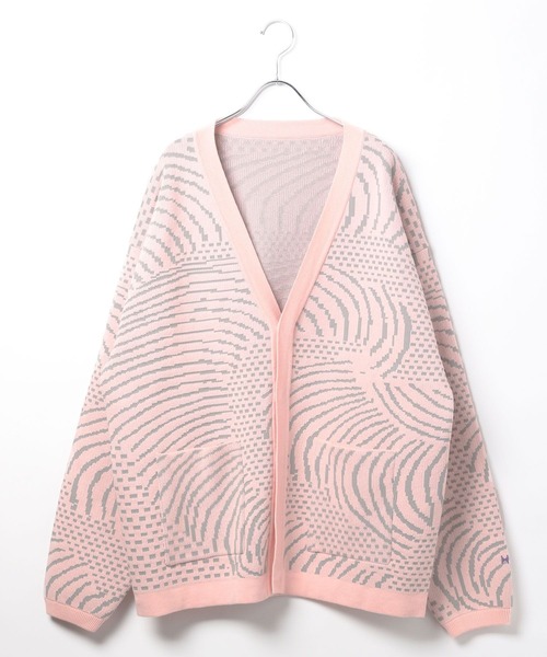 HEREIAM（ヘレイアム）の「【HEREIAM MEN】WAVERORMカーディガン（カーディガン/ボレロ・メンズ・ブラック/ライトピンク・MEDIUM/LARGE）」の21枚目の写真