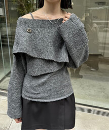 【3点セット】クロスニットキャミSET