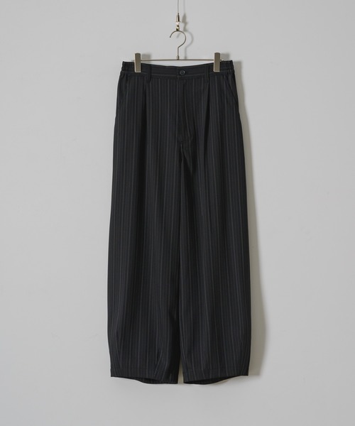 CASPER JOHN(キャスパージョン)の「Imitation wool BONTAN slacks/イミテーションウールボンタンスラックス(スラックス・メンズ・グレー/チャコールグレー/ブラック・X-SMALL/SMALL/MEDIUM/LARGE)」の4枚目の写真