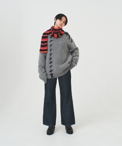 soduk（スドーク）の「bridge knit（ニット/セーター）」 - WEAR