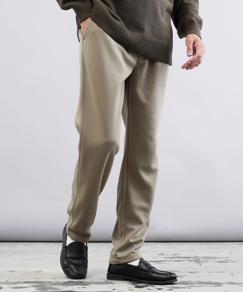 jiggys shop（ジギーズショップ）の「イージーテーパードダブルニットパンツ（その他パンツ・メンズ・グレー/ベージュ/ブラック・X-LARGE/LARGE/MEDIUM/SMALL）」の3枚目の写真