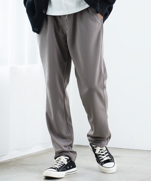 jiggys shop（ジギーズショップ）の「イージーテーパードダブルニットパンツ（その他パンツ・メンズ・グレー/ベージュ/ブラック・X-LARGE/LARGE/MEDIUM/SMALL）」の2枚目の写真