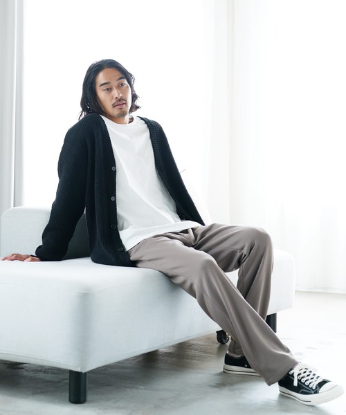 jiggys shop（ジギーズショップ）の「イージーテーパードダブルニットパンツ（その他パンツ・メンズ・グレー/ベージュ/ブラック・X-LARGE/LARGE/MEDIUM/SMALL）」の10枚目の写真