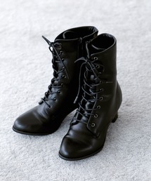 Dita（ディータ）の「レースアップショートブーツ【袴・日常使い兼用】【W】（ブーツ）」