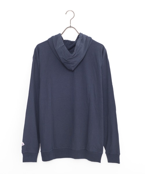 JEMORGAN(ジェーイーモーガン)の「『JEMORGAN LONG JOHNS/ジェーイーモーガンロングジョーンズ』天竺長袖プルパーカー【+】(パーカー・メンズ・オフホワイト/杢グレー/ブラック/ブラウン系1/ネイビー/グリーン/パープル/オレンジ・M/L/XL)」の9枚目の写真