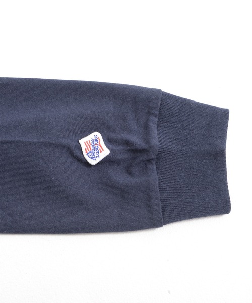 JEMORGAN(ジェーイーモーガン)の「『JEMORGAN LONG JOHNS/ジェーイーモーガンロングジョーンズ』天竺長袖プルパーカー【+】(パーカー・メンズ・オフホワイト/杢グレー/ブラック/ブラウン系1/ネイビー/グリーン/パープル/オレンジ・M/L/XL)」の12枚目の写真
