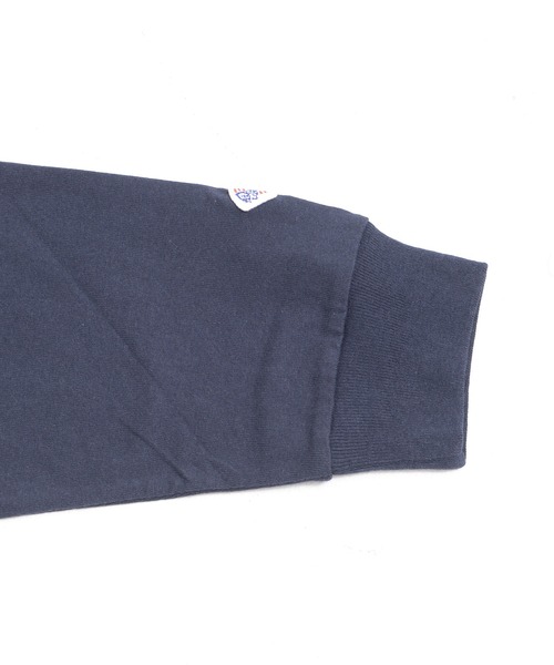 JEMORGAN(ジェーイーモーガン)の「『JEMORGAN LONG JOHNS/ジェーイーモーガンロングジョーンズ』天竺長袖プルパーカー【+】(パーカー・メンズ・オフホワイト/杢グレー/ブラック/ブラウン系1/ネイビー/グリーン/パープル/オレンジ・M/L/XL)」の13枚目の写真