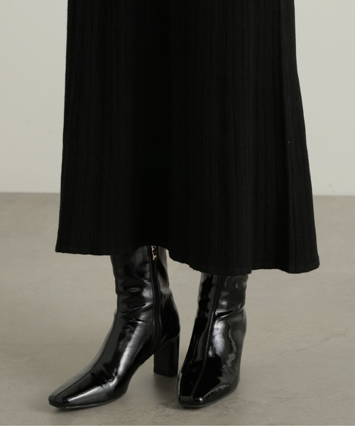 PROPORTION BODY DRESSING（プロポーションボディドレッシング）の「チョーカーニットワンピース / 1215140009（ワンピース・レディース・ブラック/グレー・SMALL/MEDIUM）」の15枚目の写真