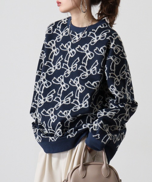 【セール】Needle punch sweatshirt / ニードルパンチスウェット unisex（スウェット）｜FUNALIVE（ファンアライブ）