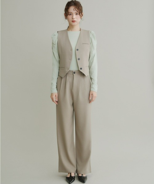 Olu.（オルドット）の「ショルダーデザインカラーカットソー（Tシャツ/カットソー・レディース・ホワイト/イエロー/ミント・FREE）」の12枚目の写真