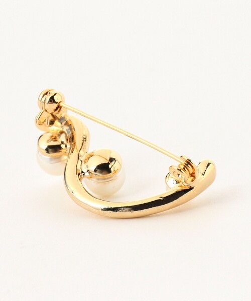 B:MING by BEAMS（ビーミングバイビームス）の「【セレモニー・フォーマル】メタル パール ブローチ（ブローチ/コサージュ・レディース・ゴールド/シルバー・ONE SIZE）」の8枚目の写真