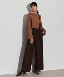GALLEST | サスペンダー付きツイルワイドパンツ(その他パンツ)