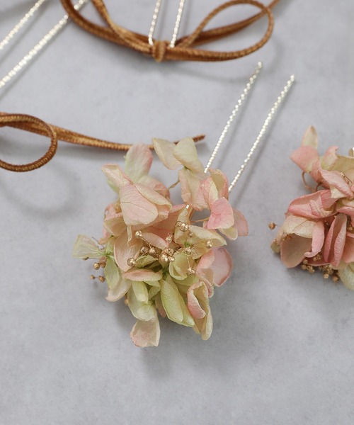 ドライフラワーアレンジメント リボン付き (No.4） df49a.jpg