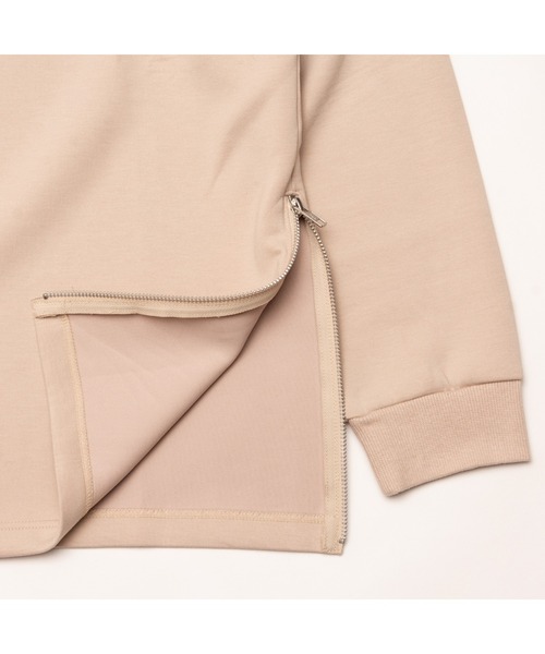 SWINGGGR（スウィンガー）の「SWINGGGR/スウィンガー/SIDE ZIP PUNCH CREW（スウェット・メンズ・ブラック/ベージュ・1/2/4/3）」の10枚目の写真