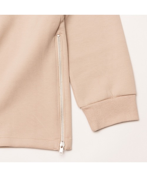 SWINGGGR（スウィンガー）の「SWINGGGR/スウィンガー/SIDE ZIP PUNCH CREW（スウェット・メンズ・ブラック/ベージュ・1/2/4/3）」の11枚目の写真