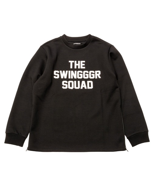 SWINGGGR（スウィンガー）の「SWINGGGR/スウィンガー/SIDE ZIP PUNCH CREW（スウェット・メンズ・ブラック/ベージュ・1/2/4/3）」の19枚目の写真