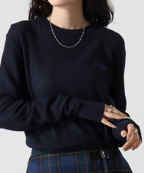 【セール】GUESS TOD LS CN HONEYCOMB STITCH ロンＴ（Tシャツ/カットソー）｜Guess（ゲス）